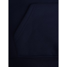 Solid Kangaroo Pocket Hoodie, Casual Long Sleeve Hoodie For Fall & Winter, Women's Clothing Solid Kangaroo Pocket Hoodie, Casual Long Sleeve Hoodie For Fall & Winter, Women's Clothing