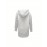 Solid Color Kangaroo Pocket Hoodie, Casual Long Sleeve Thigh Length Drawstring Hoodie Sweatshirt, Women's Clothing