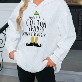 Paw & Heart Print Kangaroo Pocket Hoodie, Casual Long Sleeve Drawstring Hoodie Sweatshirt, Women's Clothing Paw & Heart Print Kangaroo Pocket Hoodie, Casual Long Sleeve Drawstring Hoodie Sweatshirt, Women's Clothing