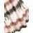 Tie Dye Print Fake Button Dress, Casual Sleeveless Backless For Summer, Women's Clothing
