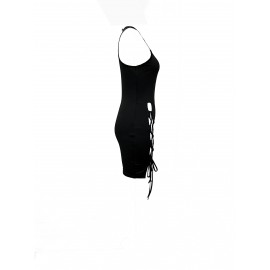 Sleeveless Bodycon Mini Dress, Sexy Party Casual Dress, Women's Clothing Sleeveless Bodycon Mini Dress, Sexy Party Casual Dress, Women's Clothing