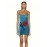 Rose Print Pocket Cami Dress, Casual Spaghetti Dress For Summer, Women's Clothing