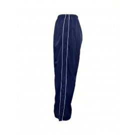 Y2K Loose Pants, Elastic Waist Casual Quick Dry Pants For Spring & Summer, Women's Clothing Y2K Loose Pants, Elastic Waist Casual Quick Dry Pants For Spring & Summer, Women's Clothing