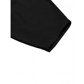 Elastic High Waist Pants, Casual Solid Pants For Spring & Summer, Women's Clothing Elastic High Waist Pants, Casual Solid Pants For Spring & Summer, Women's Clothing